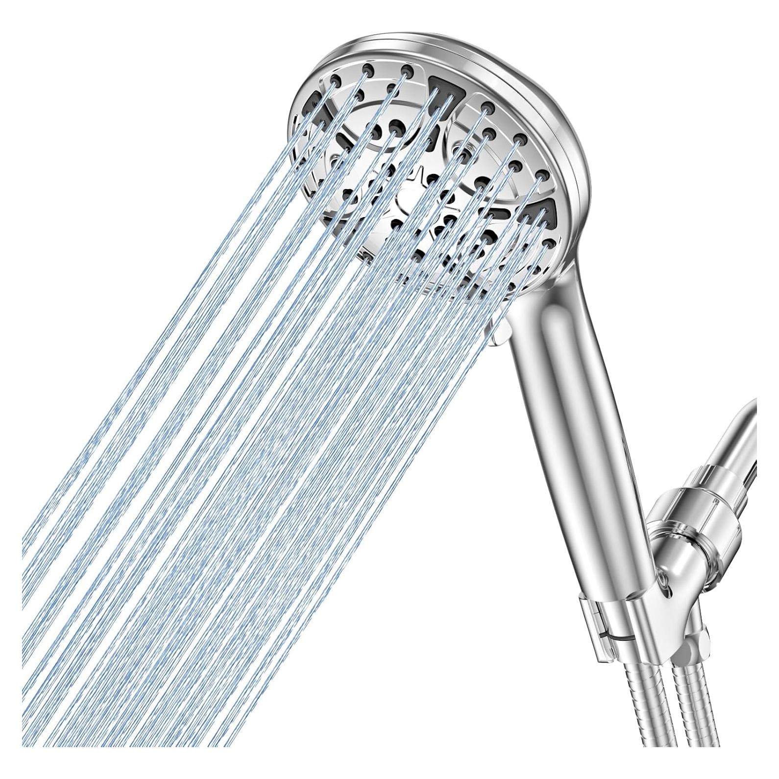 Cabezal de Ducha VKZK Alta Presión 8 Modos con Manguera 0.55 kg