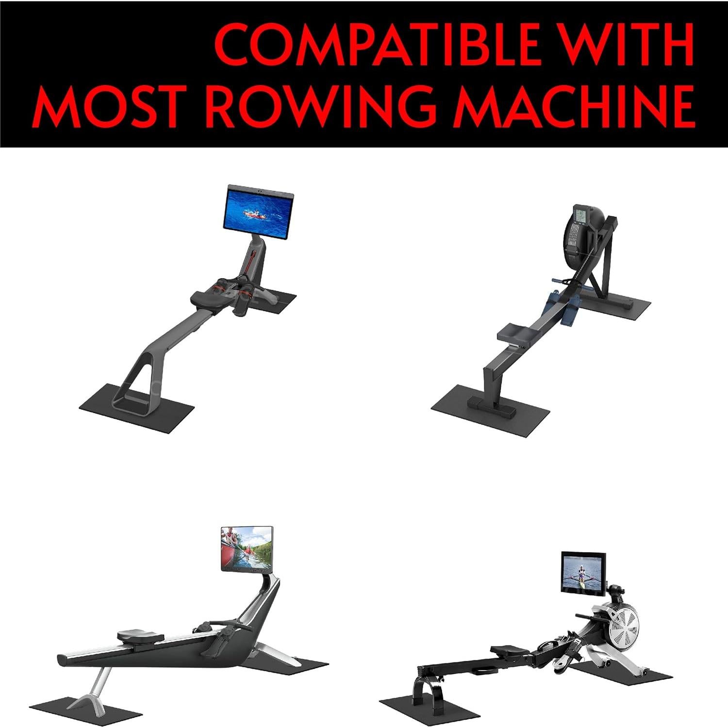 Alfombra Doble Antideslizante Crostice para Bicicleta 30x60 cm