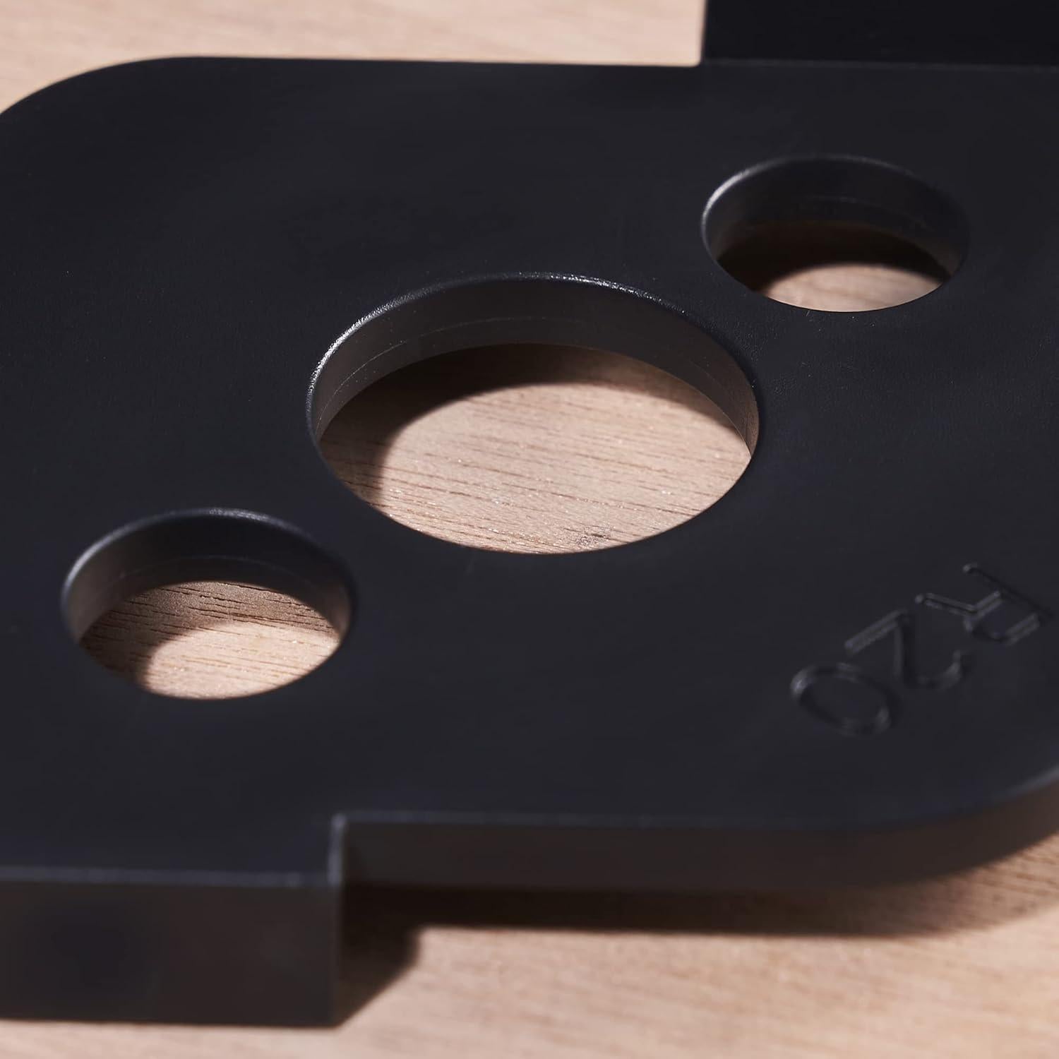 Juego de 4 Plantillas de Router de Radio HERMIT TOOLS - 8 Radios