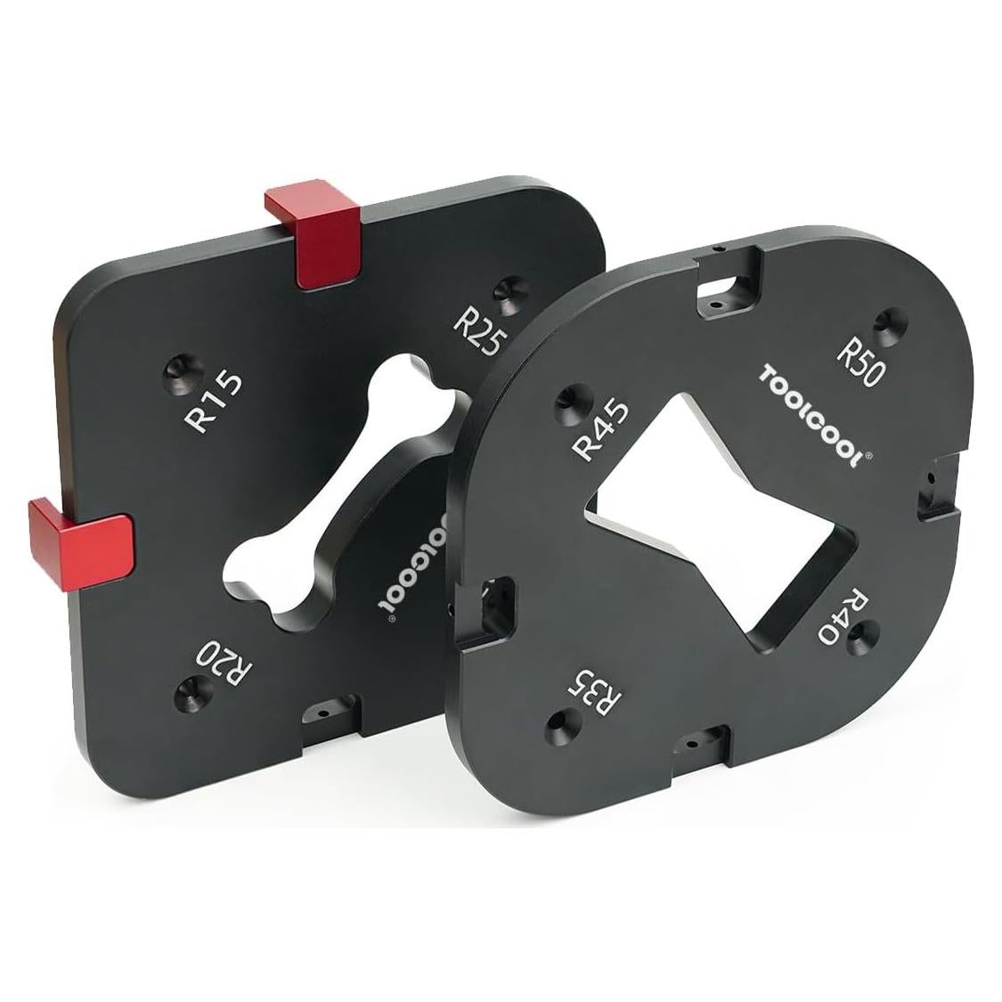 Plantilla de Radio de Esquina Toolcool - Aluminio CNC, 8 Tamaños