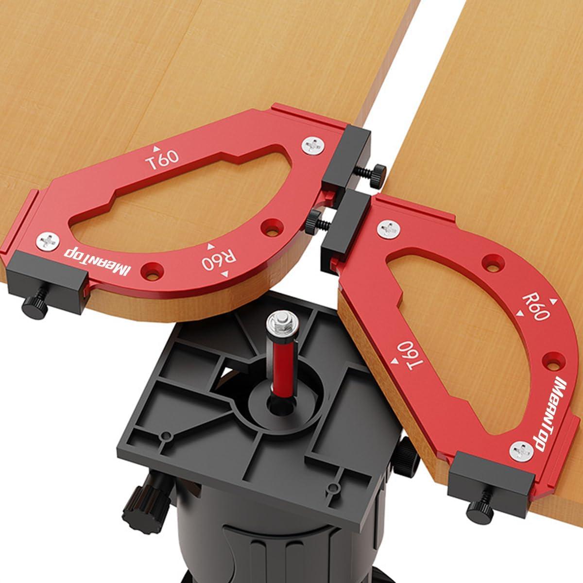 Plantilla de Router Esquina de Aluminio 7 PCS IMEANTop