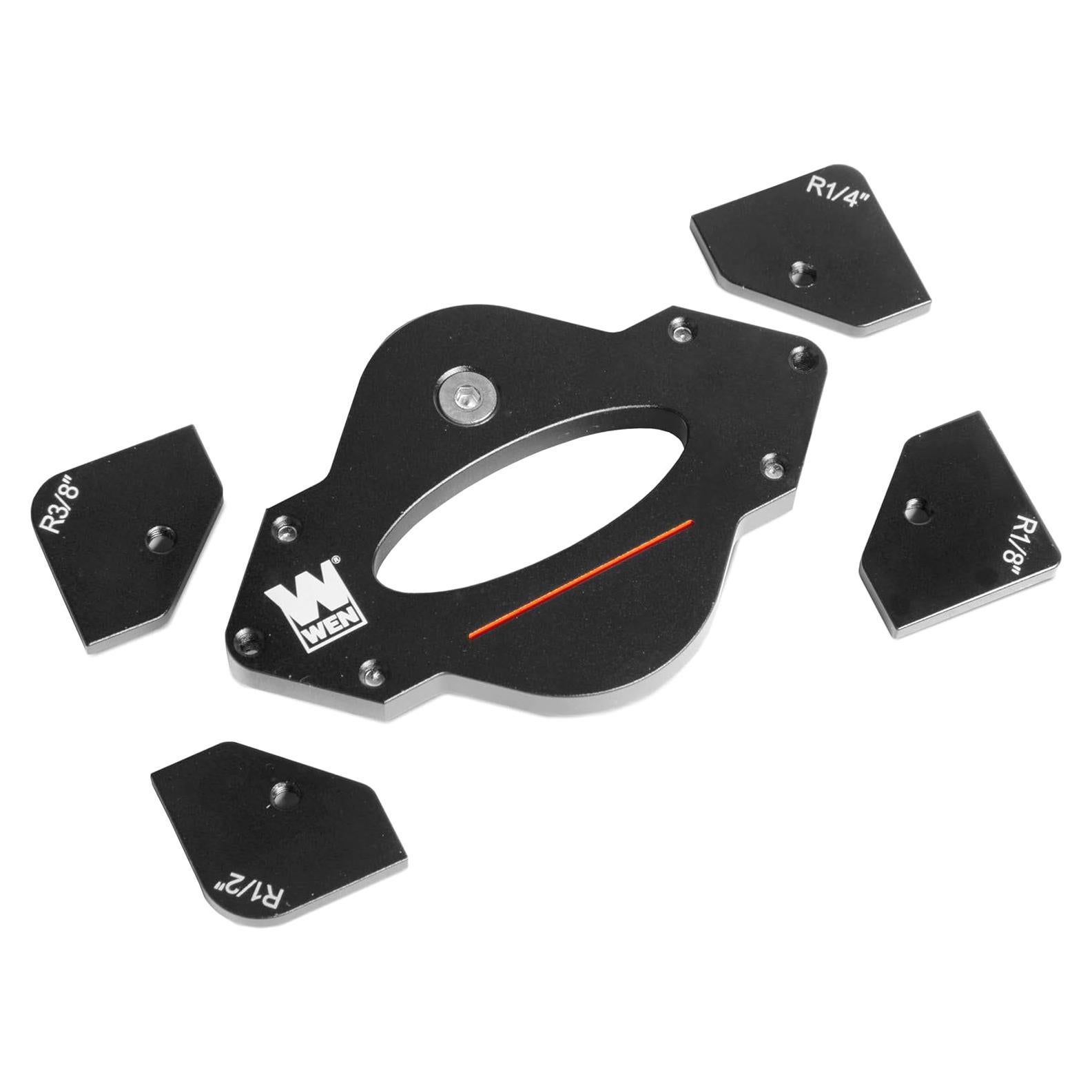 Juego de Plantillas de Radio de Esquina WEN 7 Piezas Aluminio