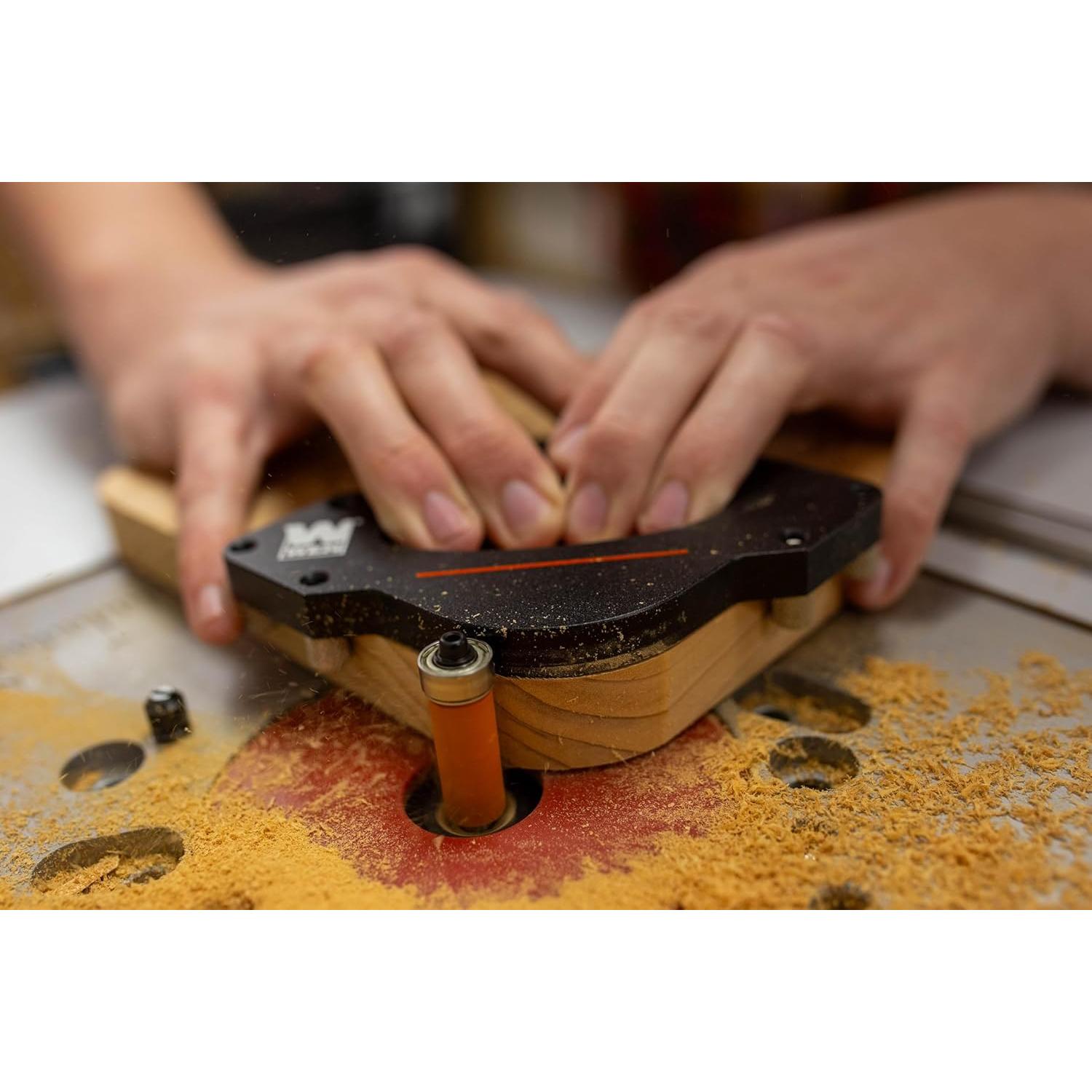 Juego de Plantillas de Radio de Esquina WEN 7 Piezas Aluminio