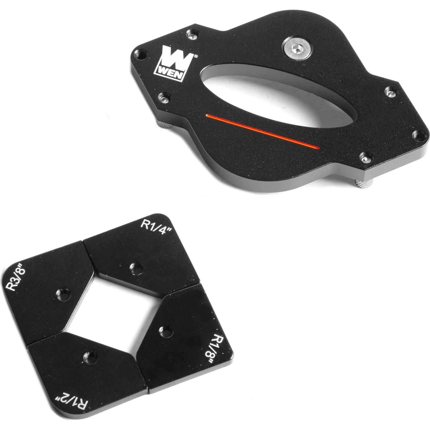 Juego de Plantillas de Radio de Esquina WEN 7 Piezas Aluminio