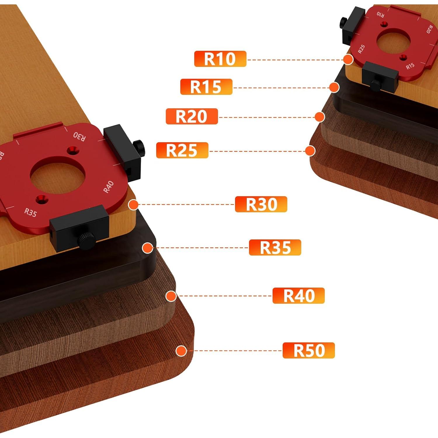 Plantillas de Router de Aluminio ETCYAOXIN para Carpintería