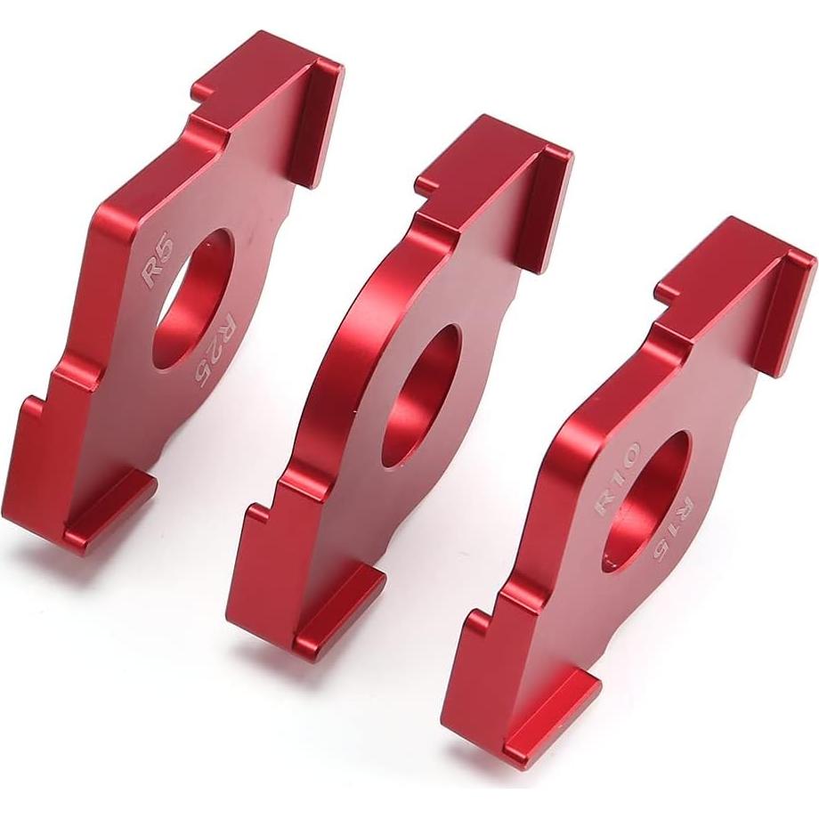 Plantillas de Router de Radio BROYEUR 3 Pcs R5 R10 R15 R20 R25 R30