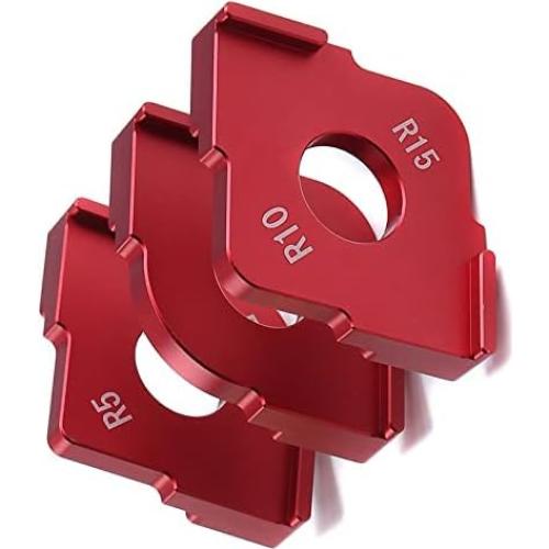 Plantillas de Router de Radio BROYEUR 3 Pcs R5 R10 R15 R20 R25 R30