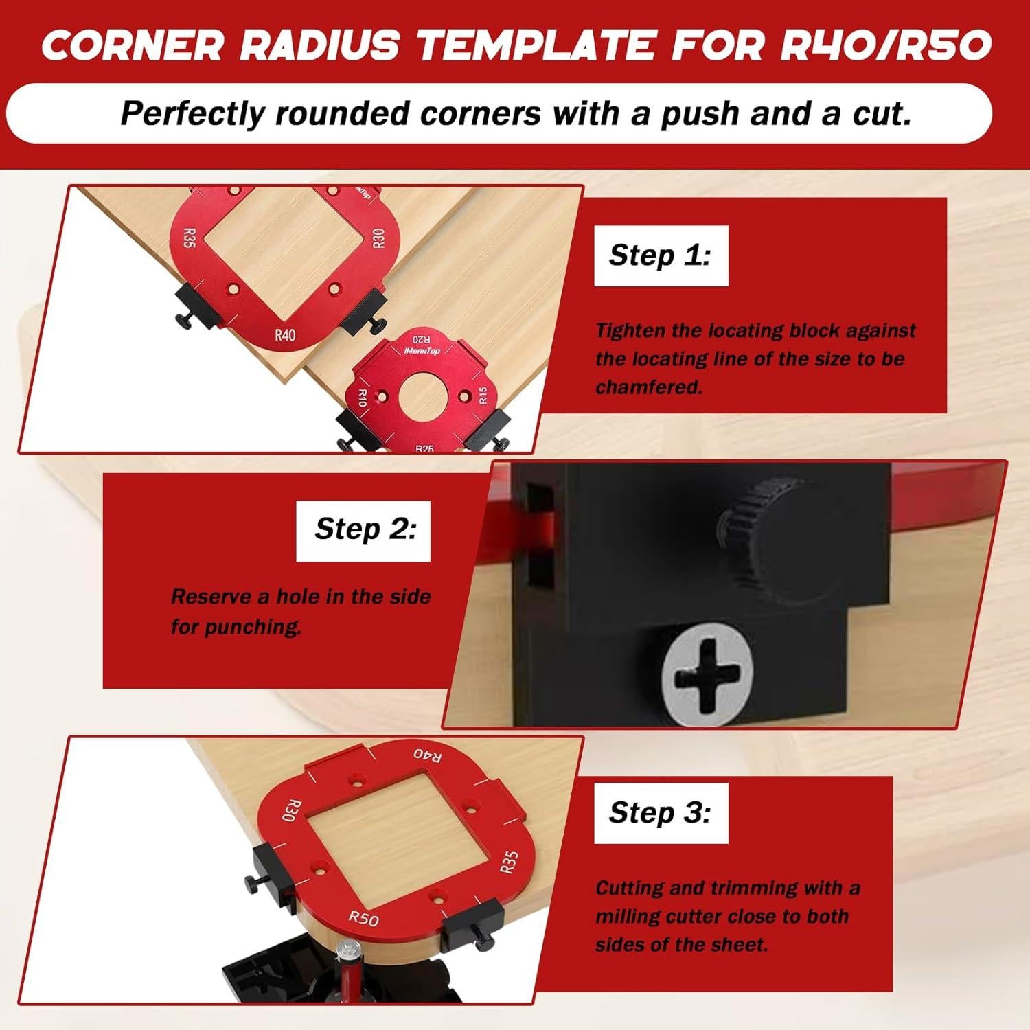 Conjunto de Plantillas para Router Xanadued 4-en-1 R10-R50
