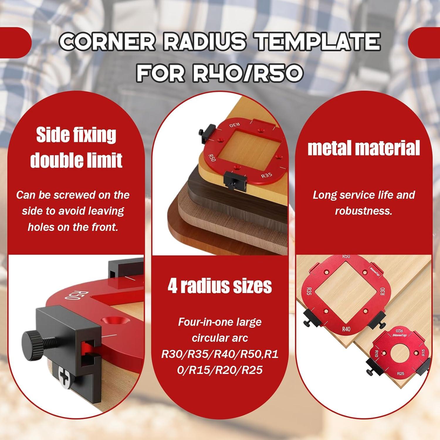 Conjunto de Plantillas para Router Xanadued 4-en-1 R10-R50