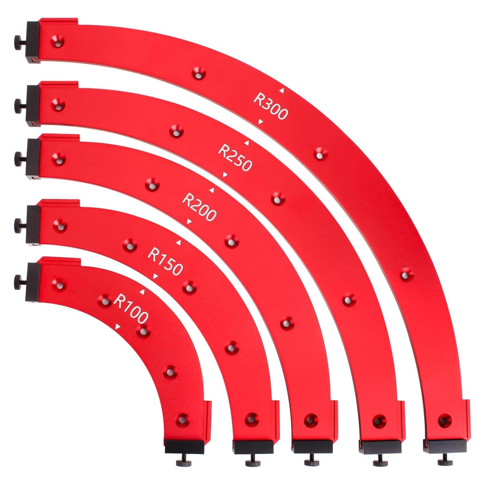 Plantilla de Router de Esquina JSZYO - Aluminio 5 Piezas