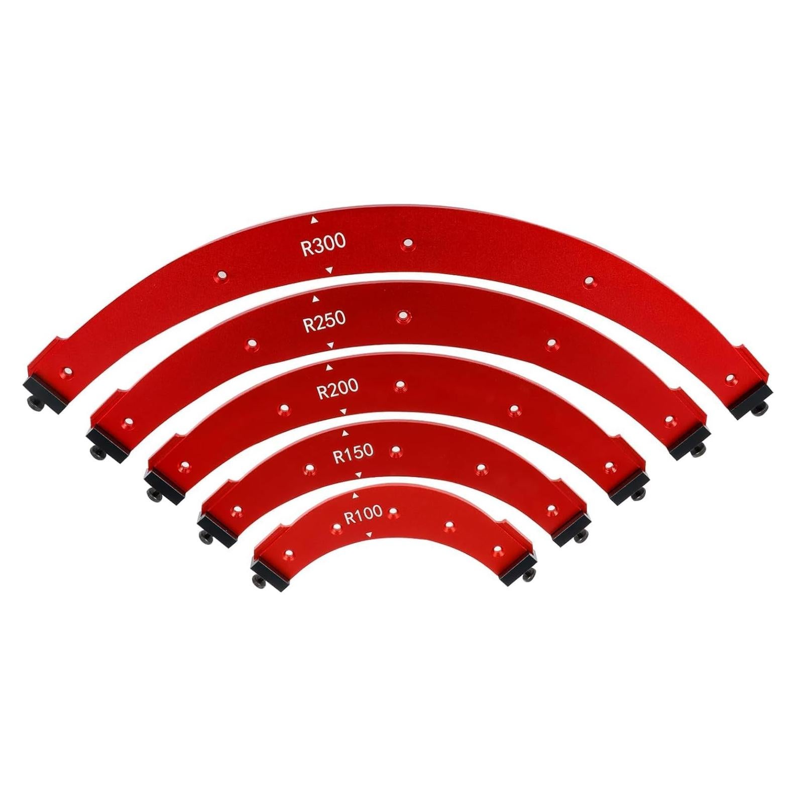 Juego de Plantillas de Radio de Esquina PMMJ 5 Piezas