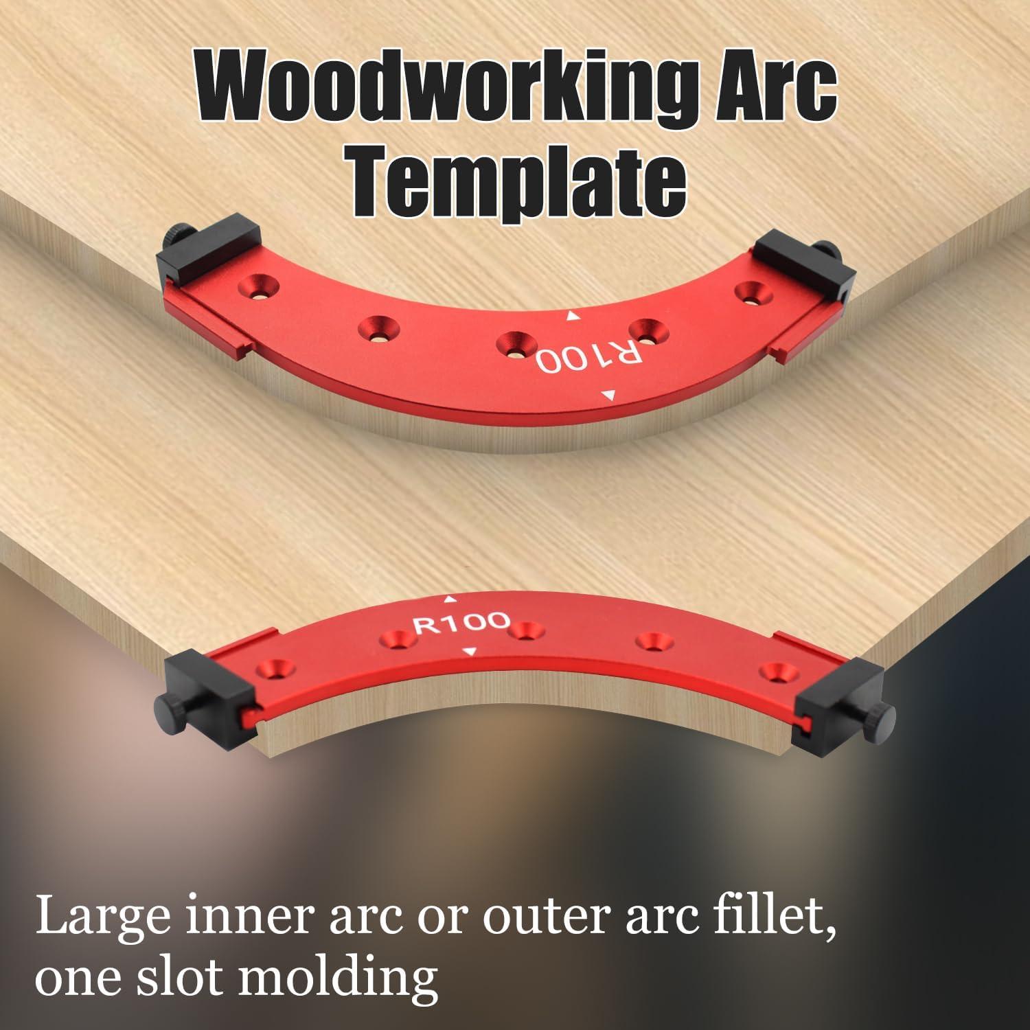 Juego de Plantillas de Radio de Esquina PMMJ 5 Piezas