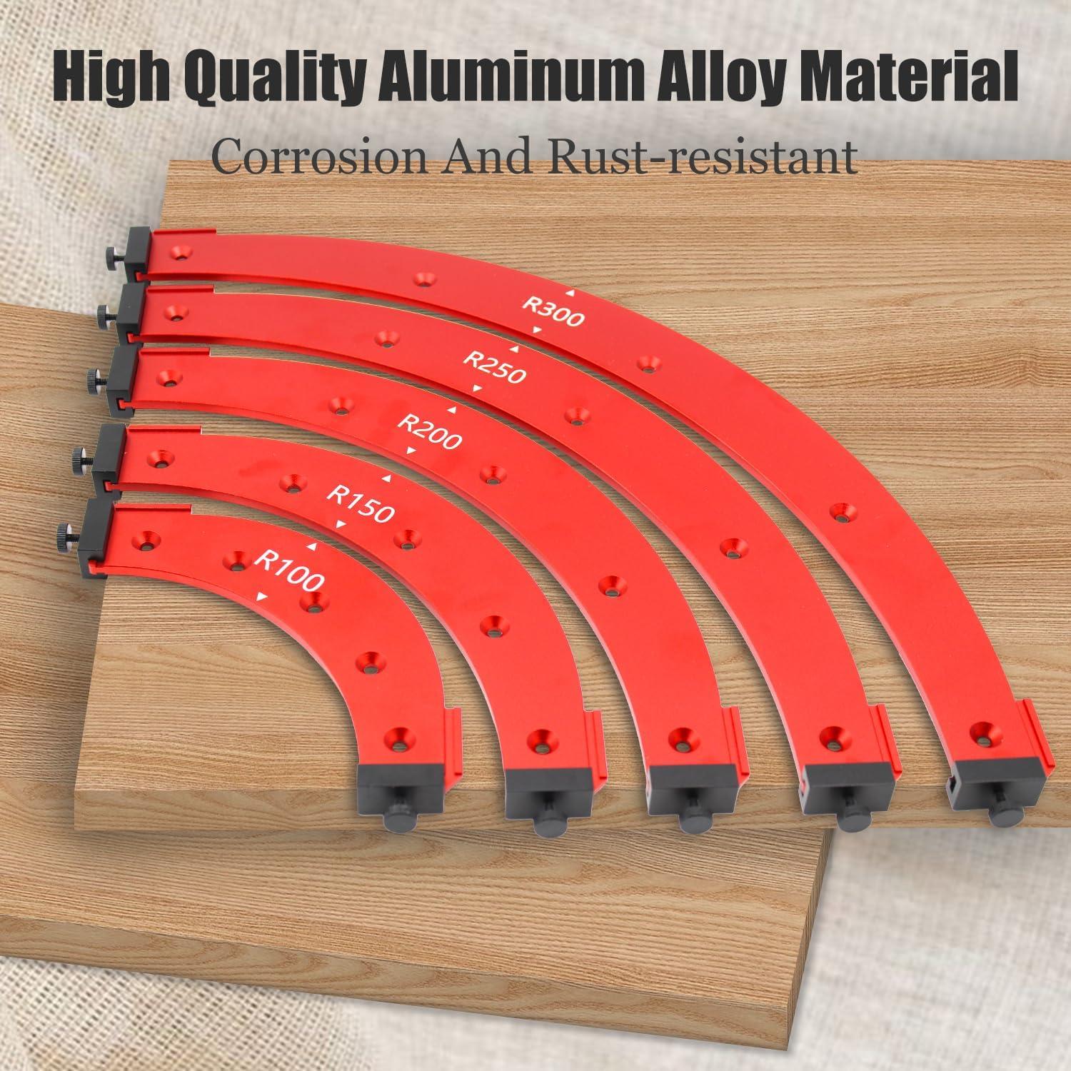 Juego de Plantillas de Radio de Esquina PMMJ 5 Piezas