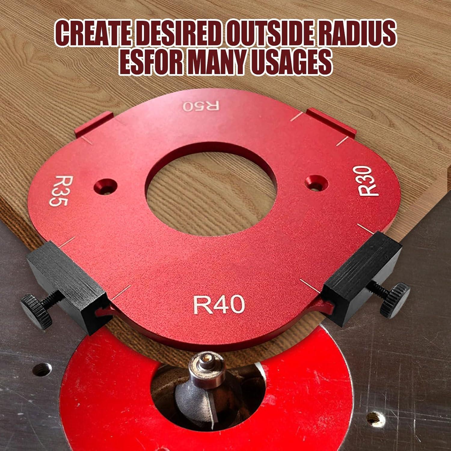 Plantilla de Router de Radio Mescream R10-R50 para Carpintería