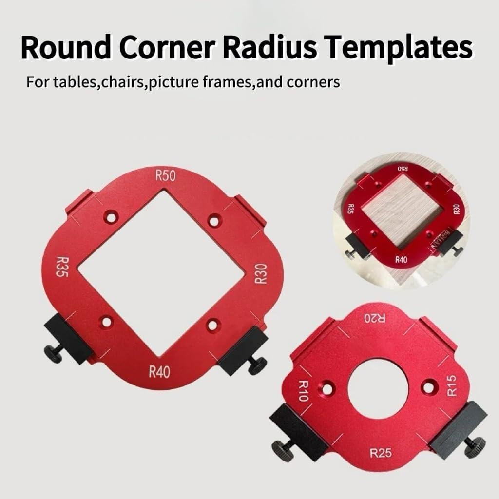 Plantillas de Radio de Esquina Redonda EYCOMTOM R10-R50