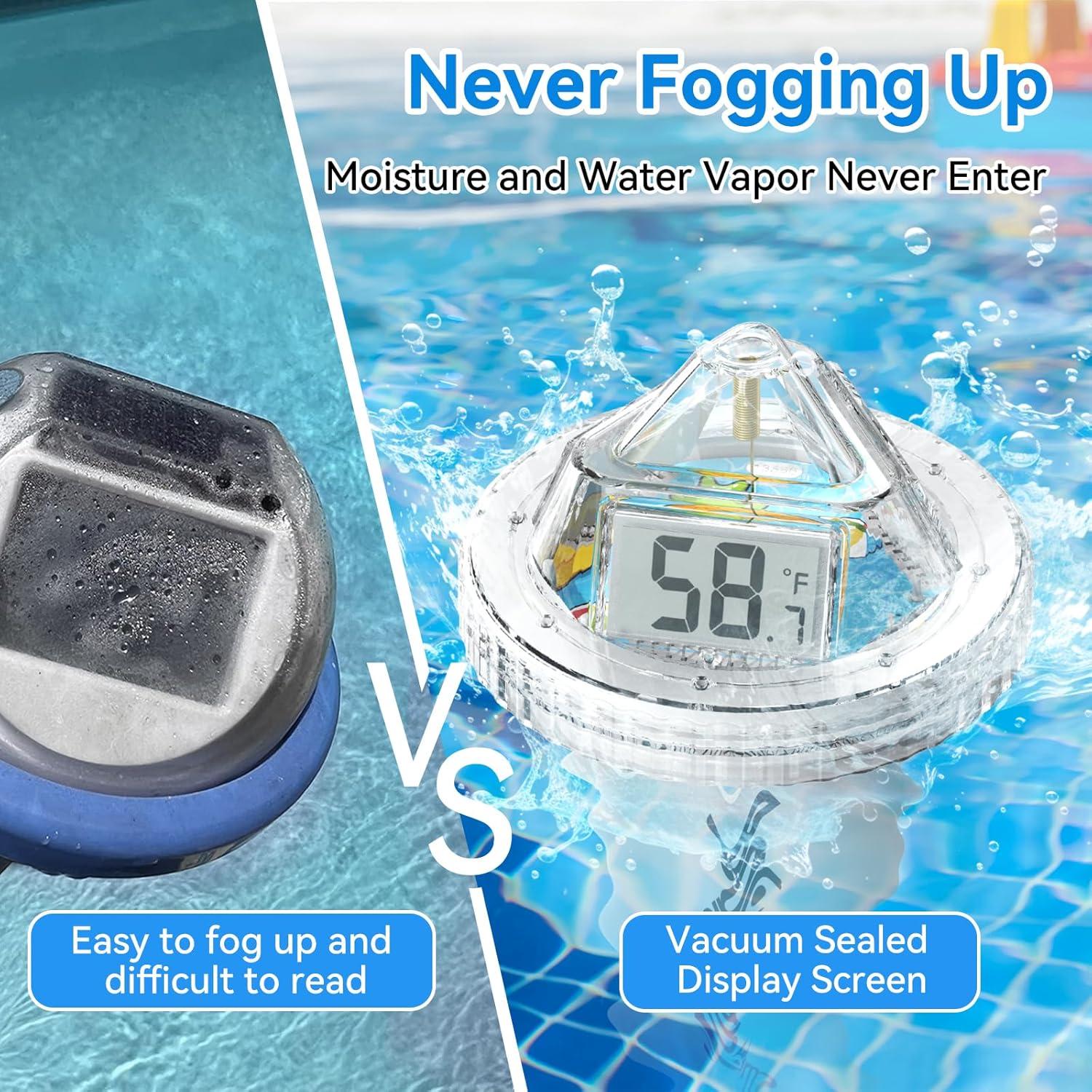 Termómetro de piscina inteligente BaldrTherm WiFi IPX7 360°