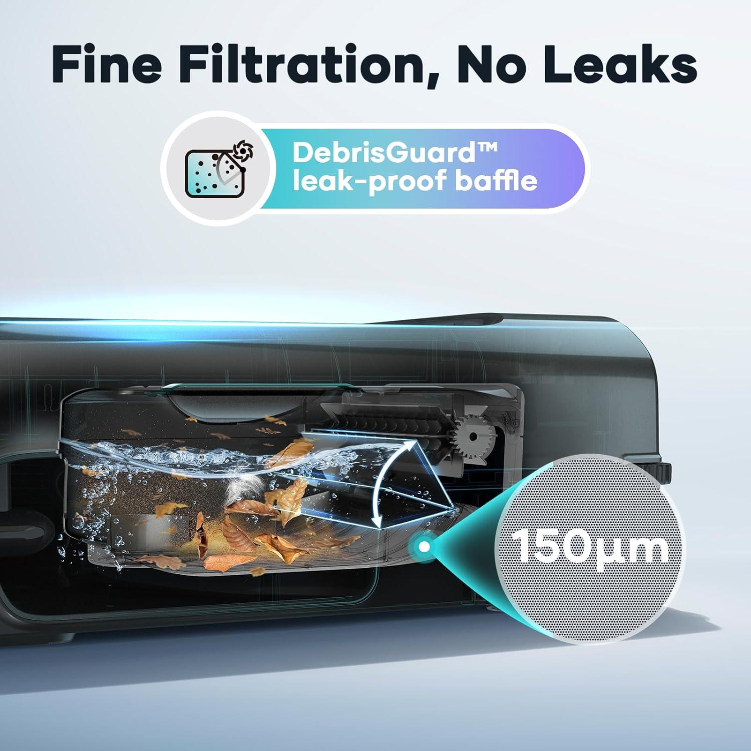 Skimmer Robótico Solar AIPER Surfer S2 para Piscinas 24/7