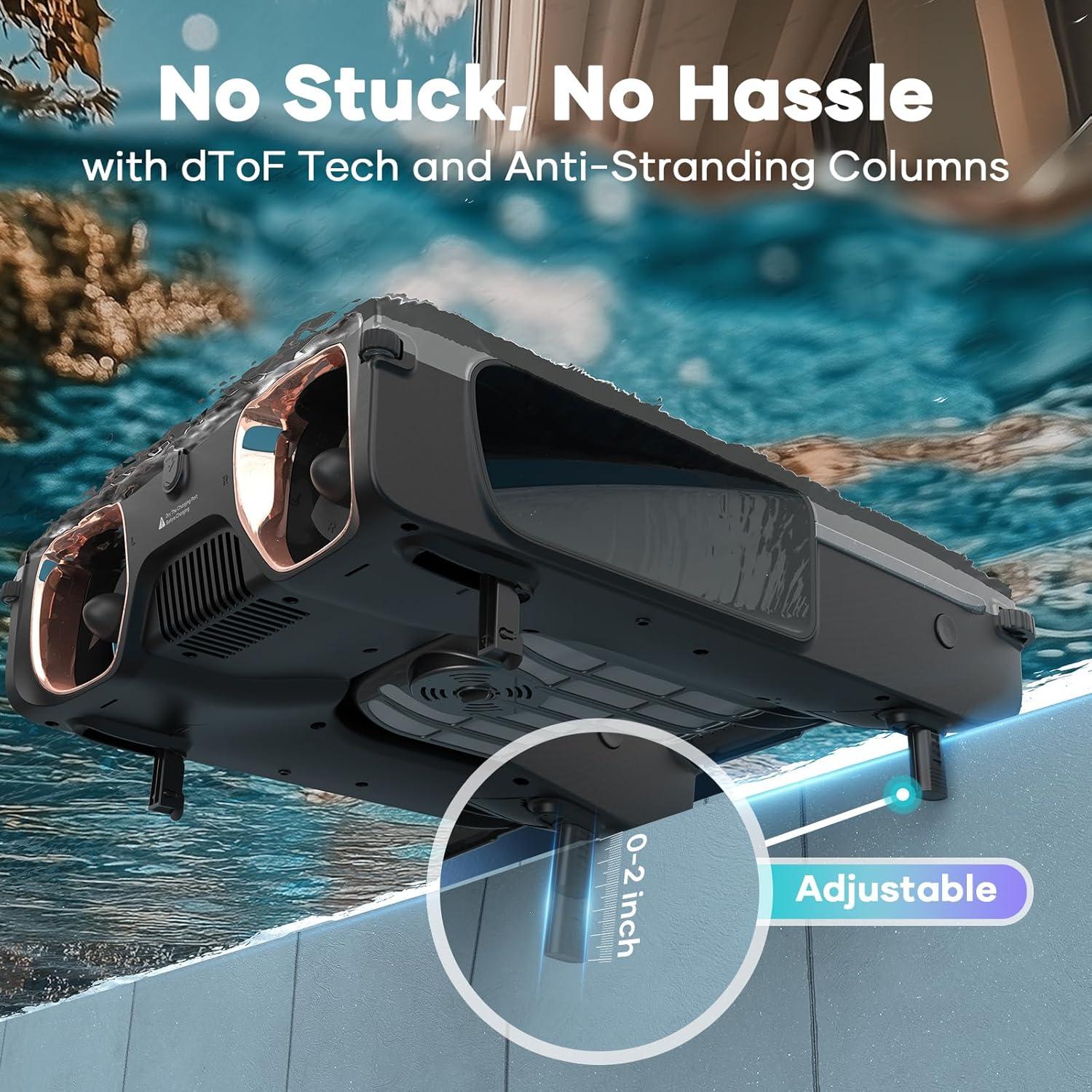 Skimmer Robótico Solar AIPER Surfer S2 para Piscinas 24/7