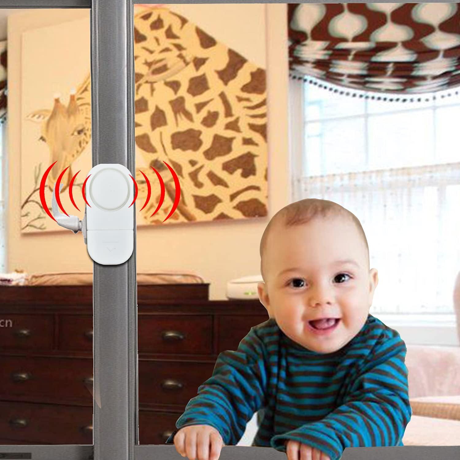 Paquete de 6 Alarmas de Seguridad Inalámbricas Alovexiong