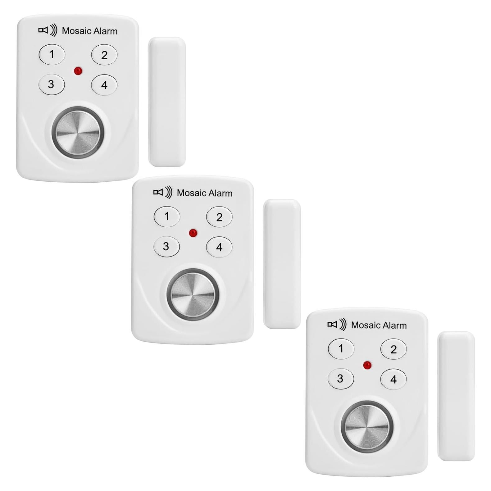 Paquete de 3 Alarmas de Puerta Ventana MH306V 130dB