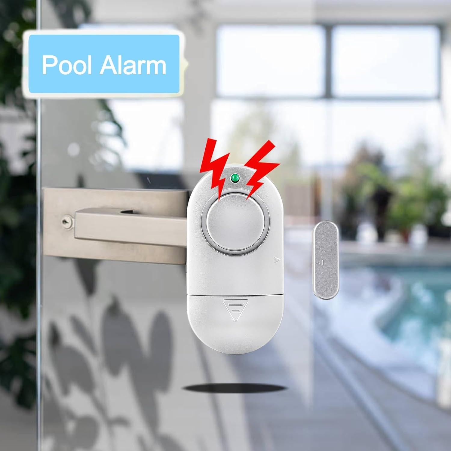 Sensor de Alarma Magnético Rinetiy 12 Piezas 120 dB