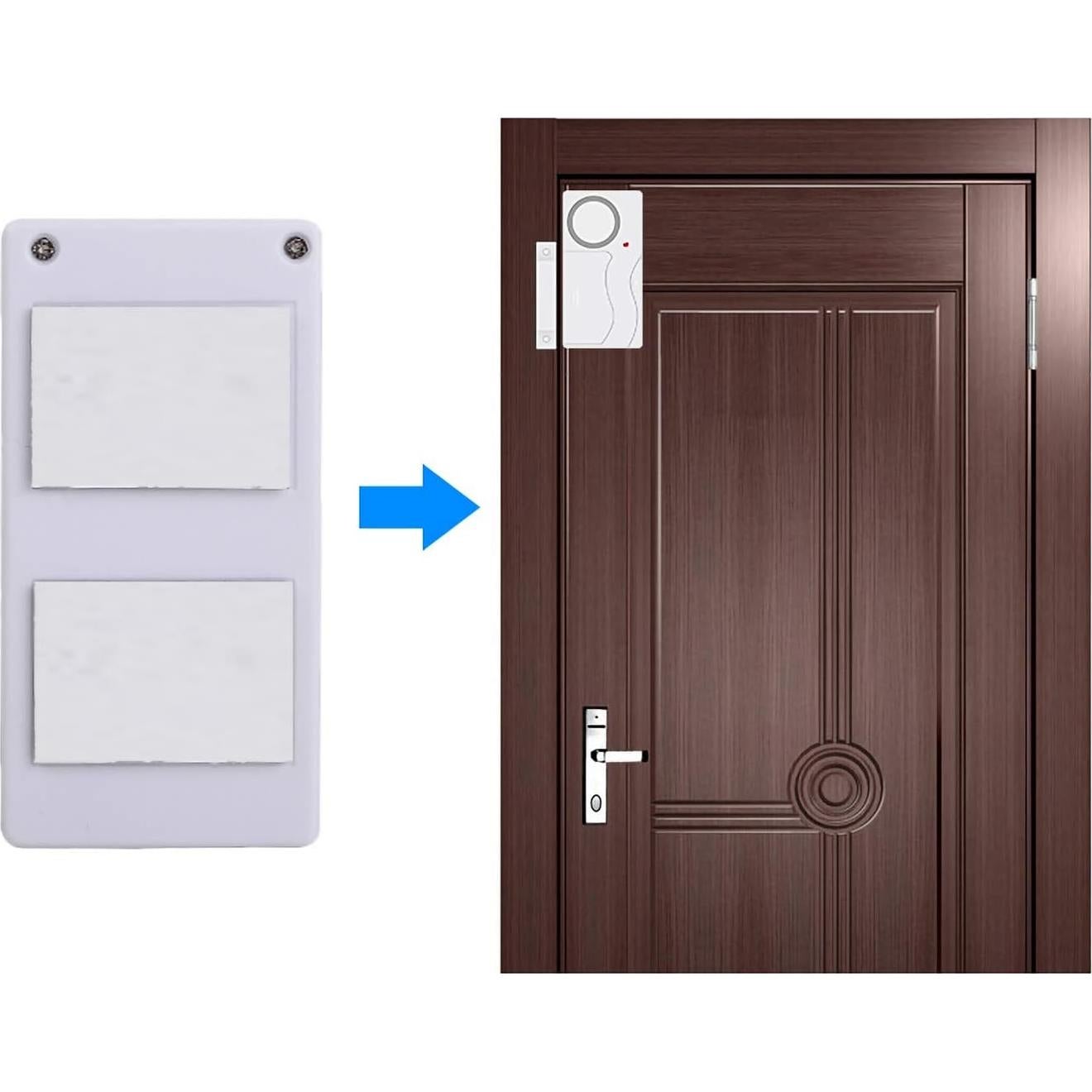 Alarmas de Puerta HENDUN con Control Remoto - Paquete de 2