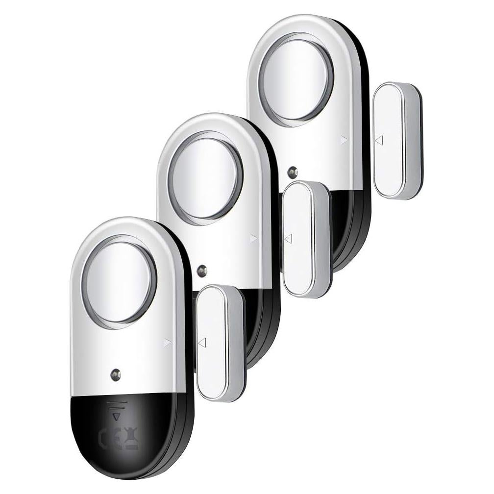 Alarma de Seguridad Inalámbrica Flyoukki 120 dB - Paquete de 3