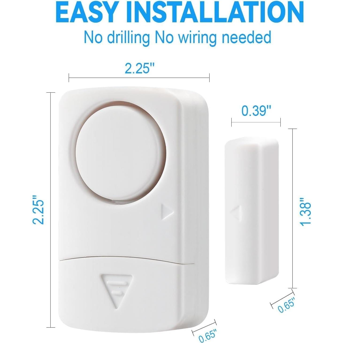 Alarma de Puerta y Ventana Kofeen 120dB Seguridad Hogar