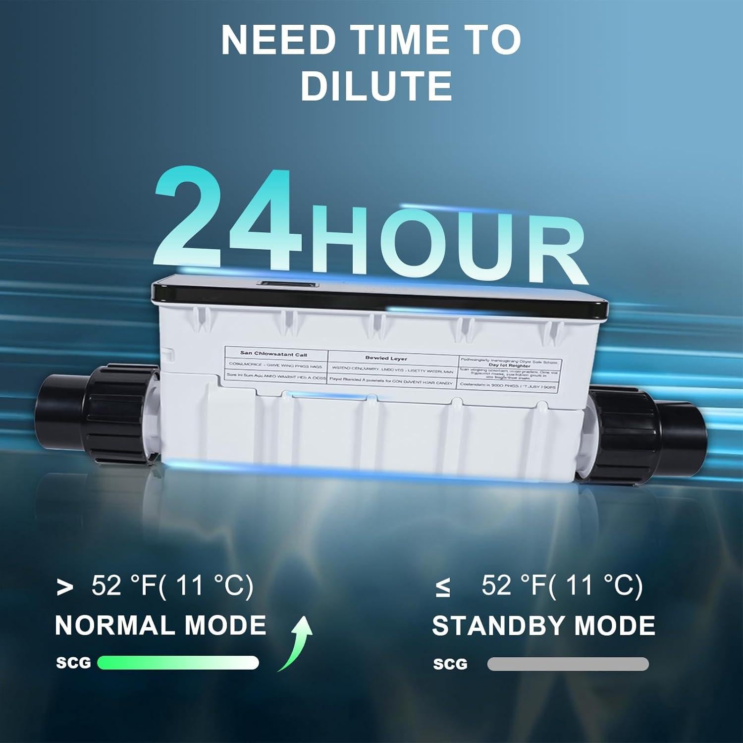 IC40 Pool Salt Cell Replacement Fit for Pentair Intellichlor IC40 (Replaces 520555) - 40K Gallon Saltwater Chlorinator System for Inground Pools - Pool Chlorine Generator