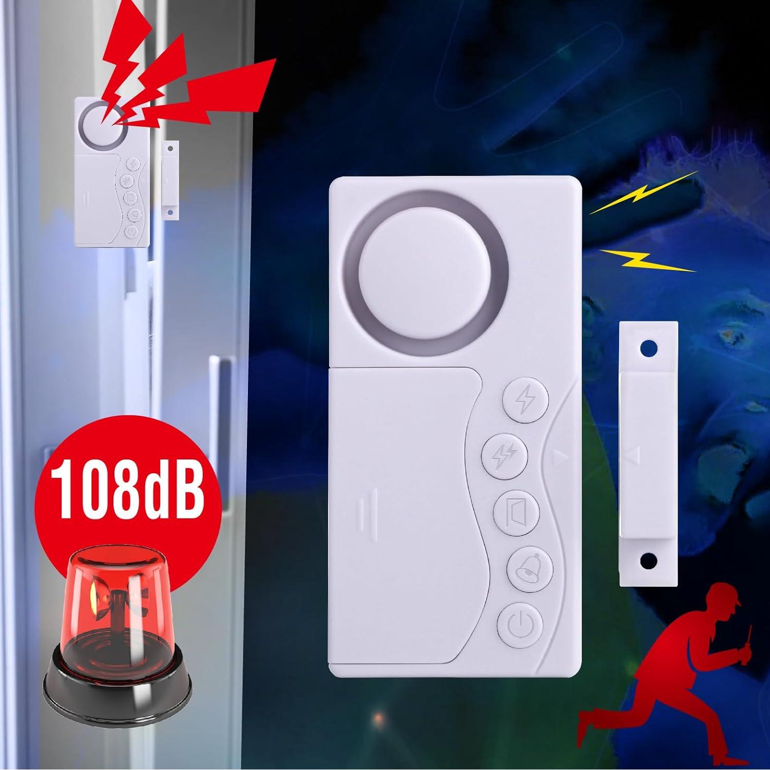 Alarma de Puerta de Congelador HoneTeek con Sensor Magnético