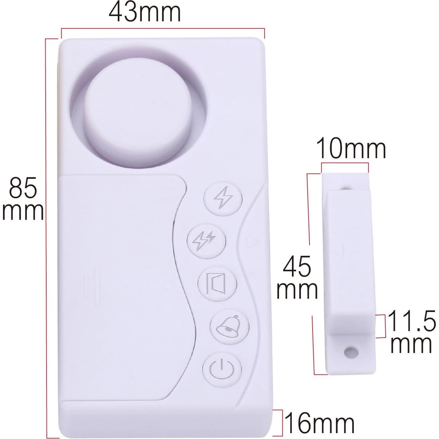 Alarma de Puerta de Congelador HoneTeek con Sensor Magnético