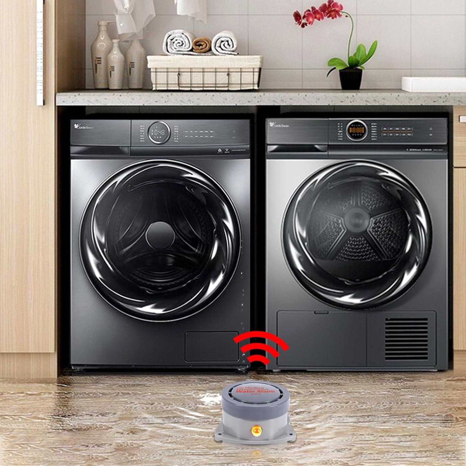 Detector de Fugas de Agua Shackcom 3 Paquete 110dB Inalámbrico