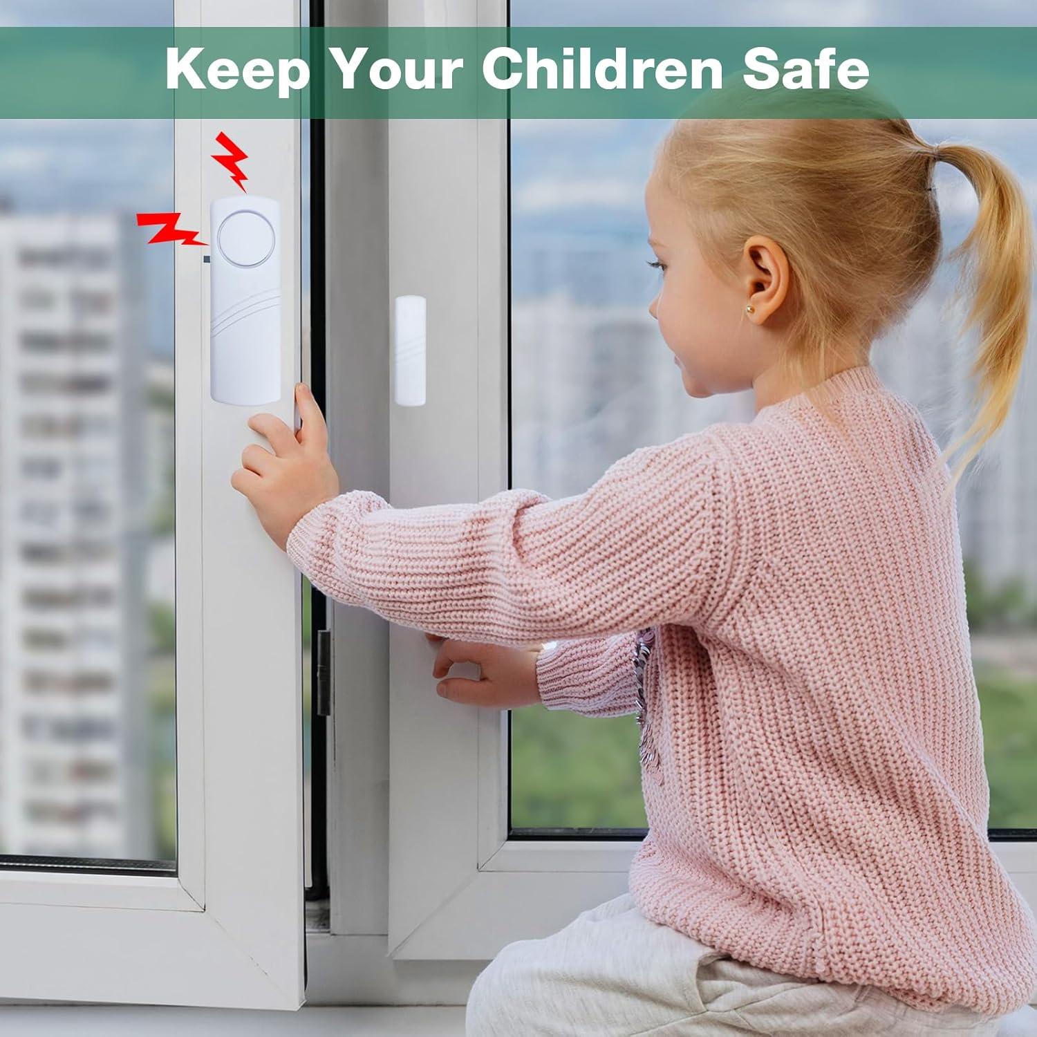 Alarma de Puerta y Ventana G-Wolf 90dB - 10 Paquete