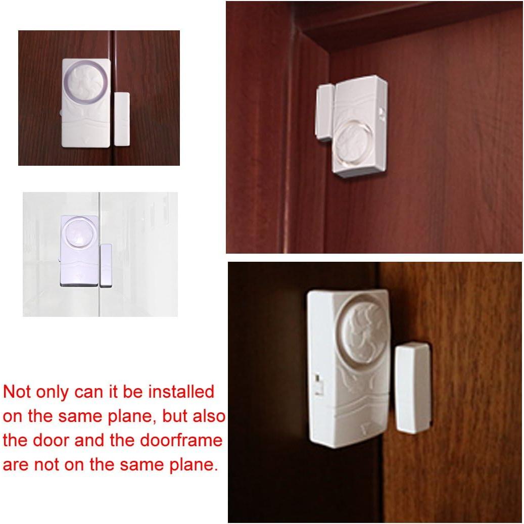 Alarma de Seguridad Inalámbrica 110dB Changzhou SF19 - Paquete de 4