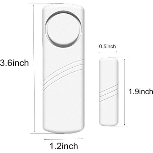 Alarma Inalámbrica para Puertas y Ventanas LiXiongBao - 4 Pcs