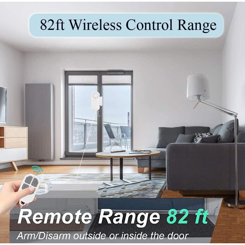 Alarma de Puerta Inalámbrica WiFi Evernary DWA-01 130dB