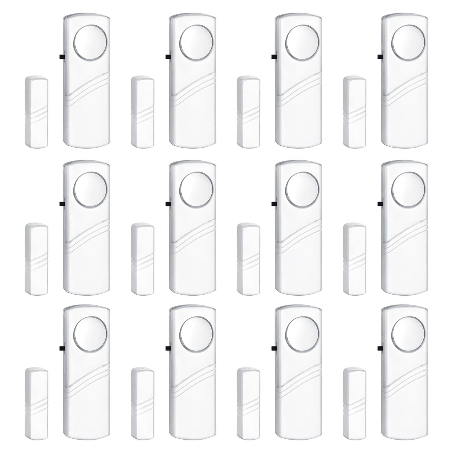 Alarma Inalámbrica para Puertas y Ventanas HIIXHC 95dB - Paquete de 12