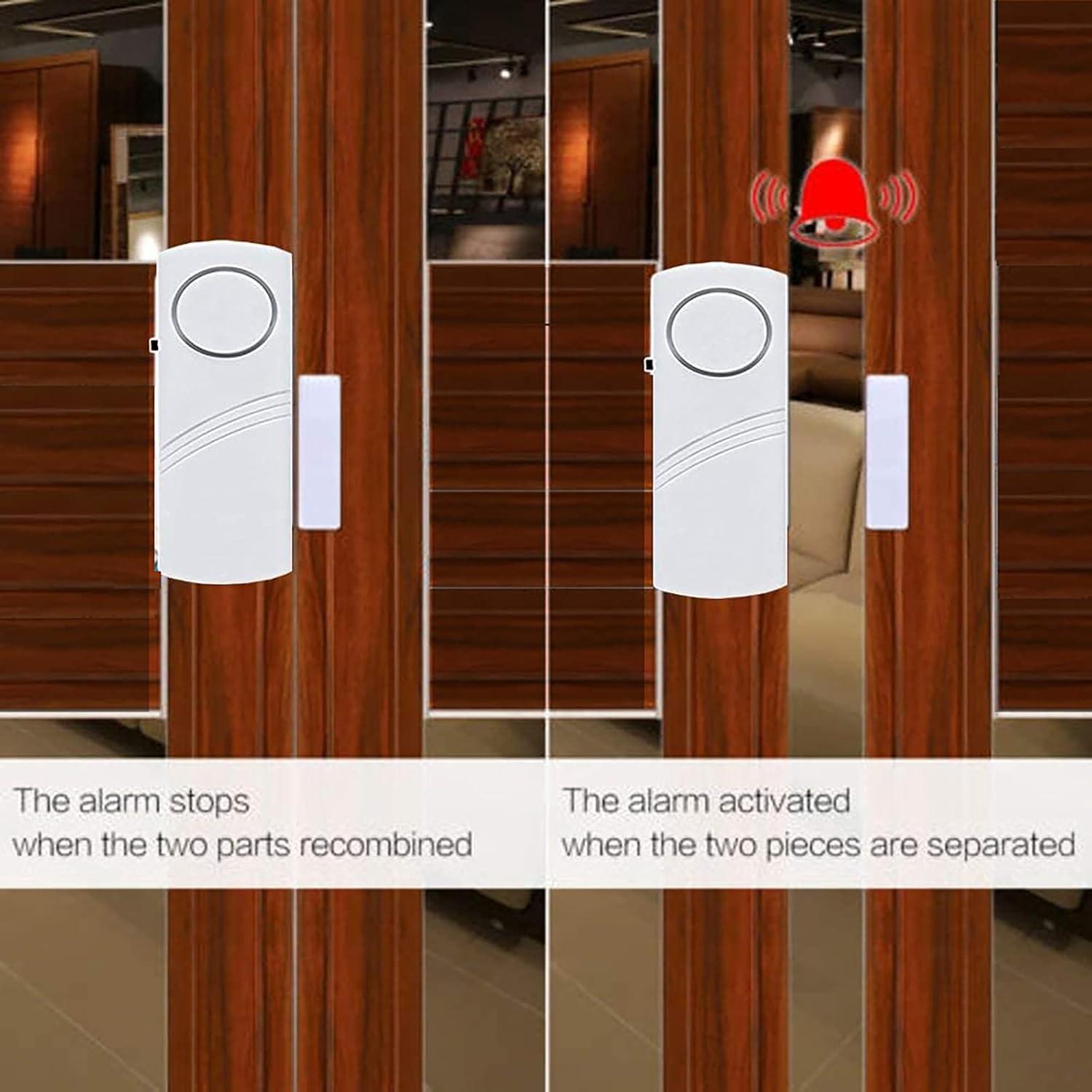 Paquete de 2 Alarmas de Puerta PCTC con Sensor de Contacto