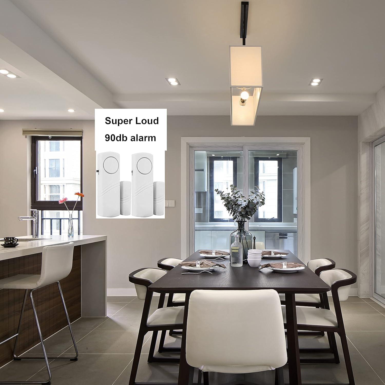 Paquete de 2 Alarmas de Puerta PCTC con Sensor de Contacto