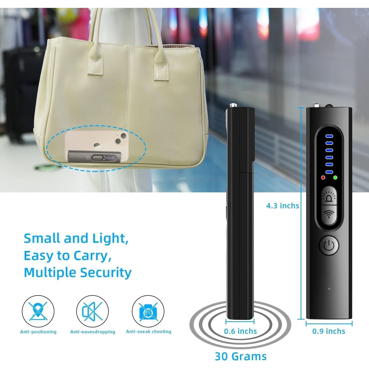 Detector de Cámara Oculta HKBCWG con 5 Niveles de Sensibilidad