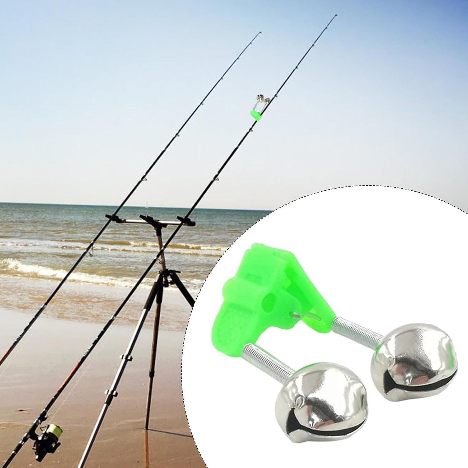 5 Campanas de Pesca Qintreesify con Doble Alerta Verde