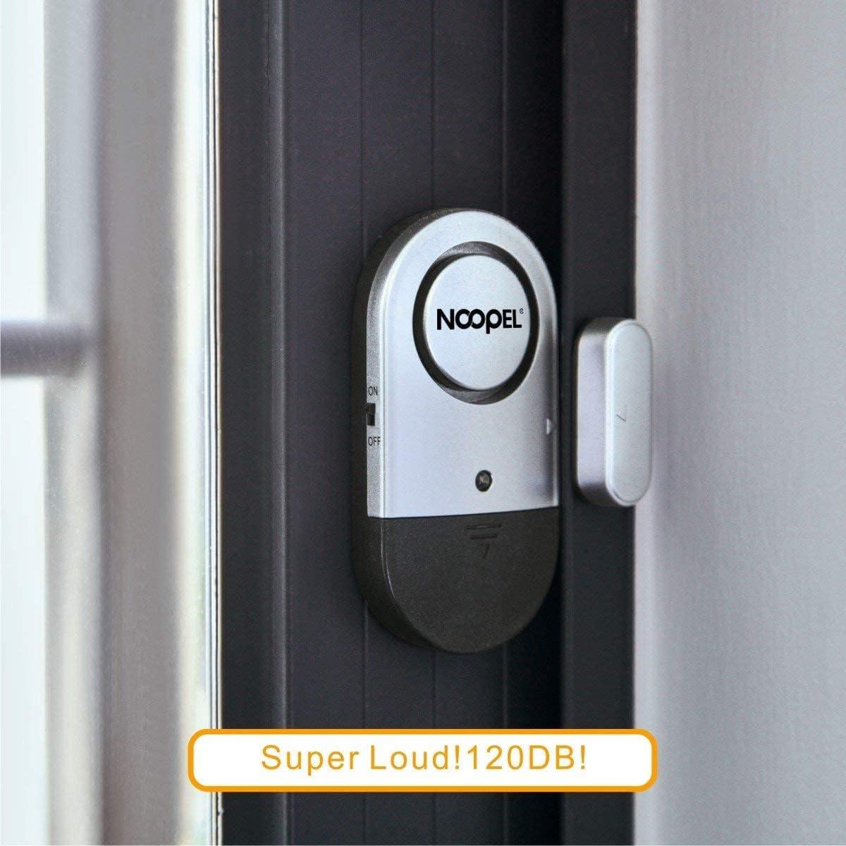 Alarma Magnética Noopel 120DB para Puertas y Ventanas - 8 Piezas