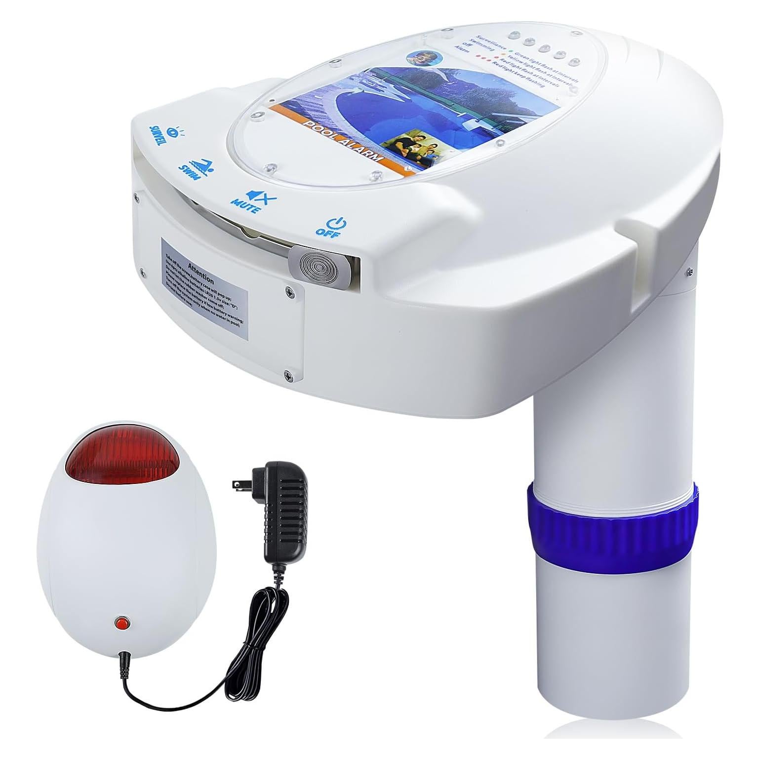 Alarma de Piscina Inalámbrica 2win2buy JB-P03 con Sensor de Movimiento