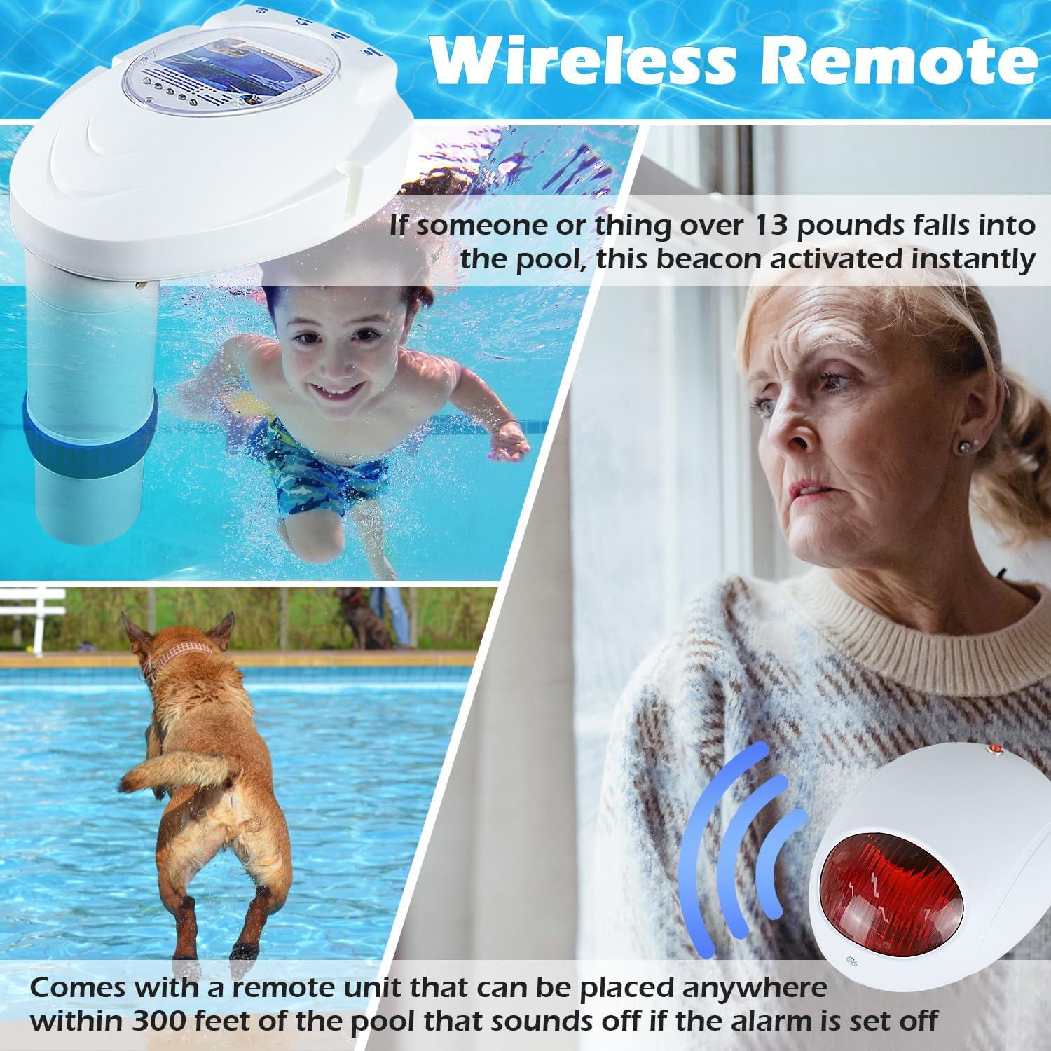 Alarma de Piscina Inalámbrica 2win2buy JB-P03 con Sensor de Movimiento