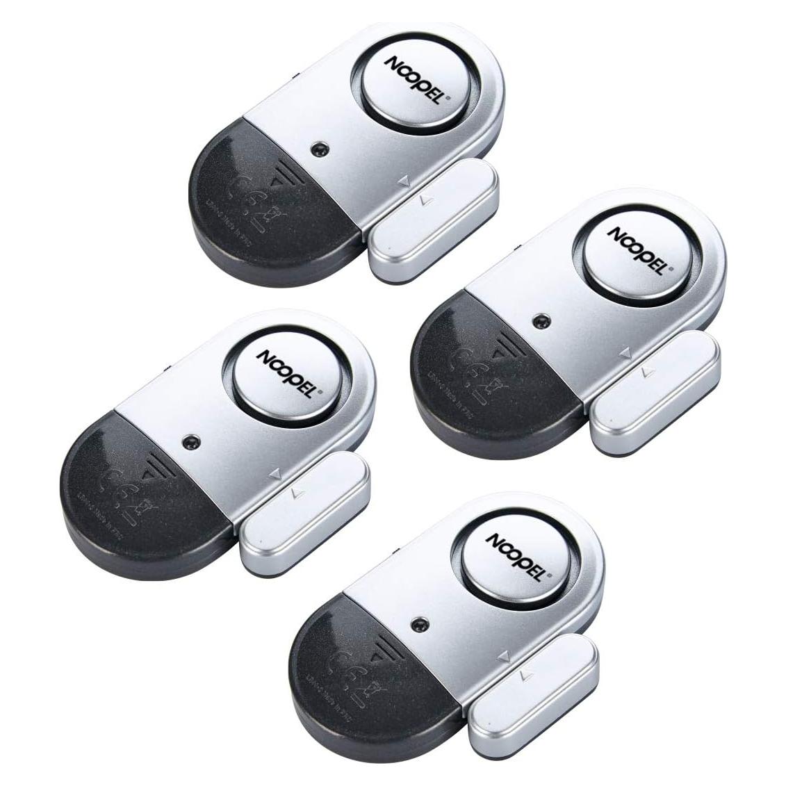 Alarmas de Puerta y Ventana Noopel 120DB - Paquete de 4