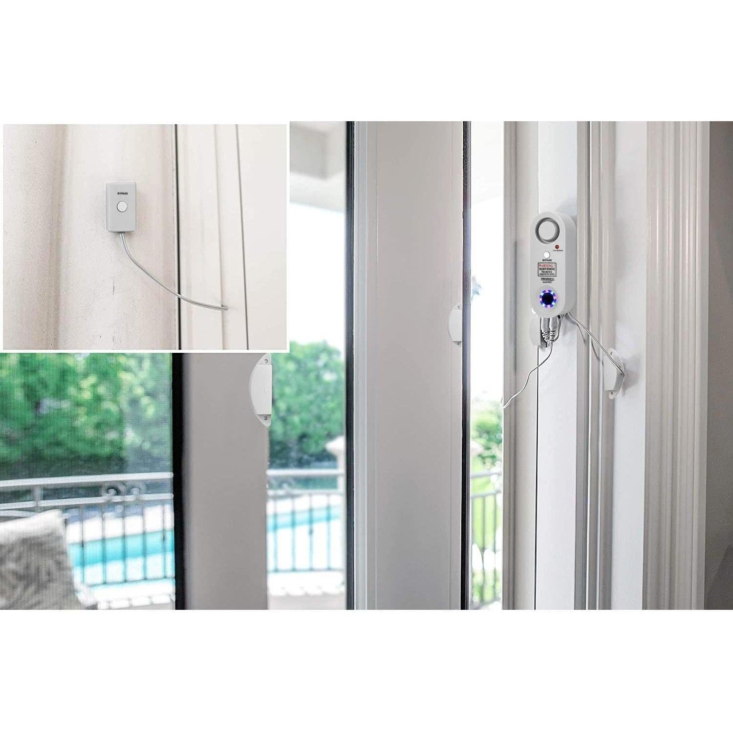 Alarma de Piscina Techko S287 con Luz Estroboscópica 115 dB