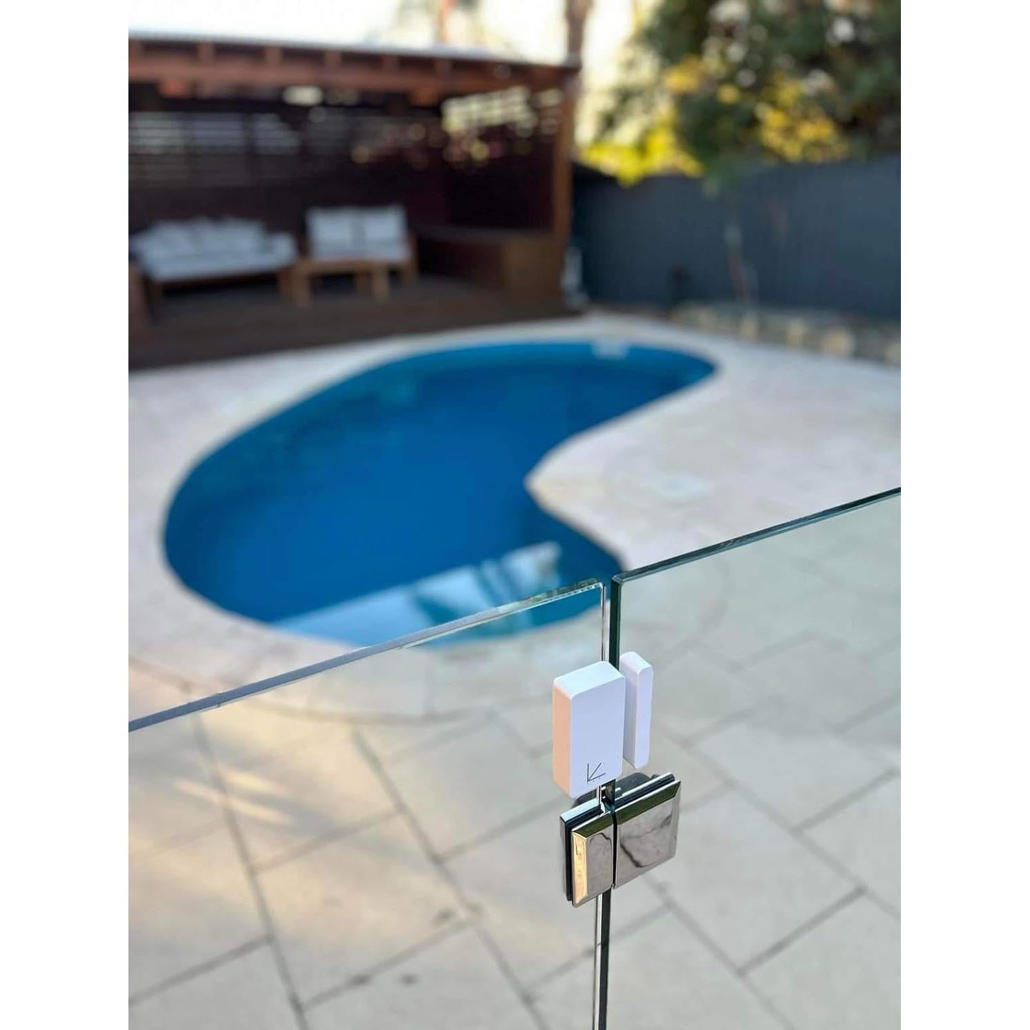 Sensor Inalámbrico GateGuard para Puertas de Piscina y Seguridad