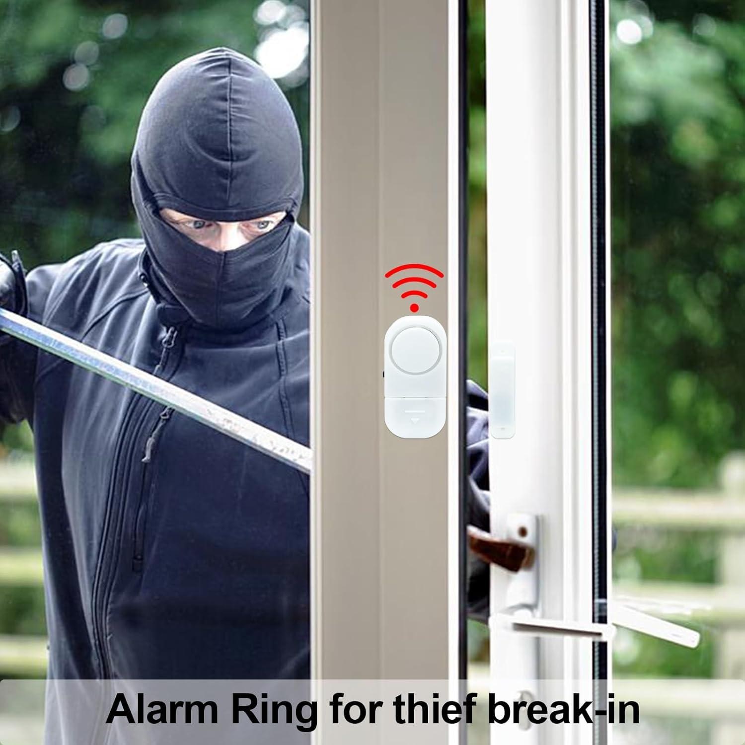 Alarma Inalámbrica de Puerta y Ventana Hiistar 95dB - 3 Piezas