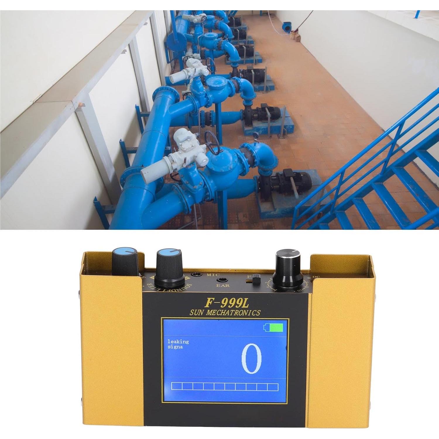 Detector de Fugas de Agua Dpofirs con Pantalla Digital 40.96x30.99cm