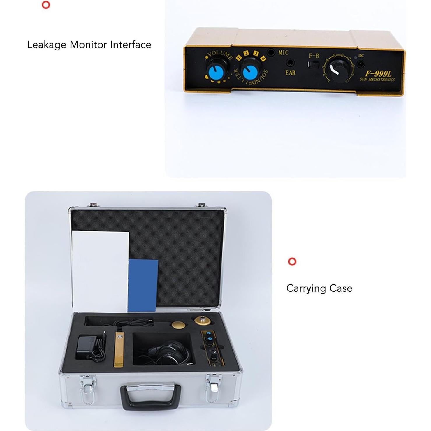 Detector de Fugas de Agua Dpofirs con Pantalla Digital 40.96x30.99cm